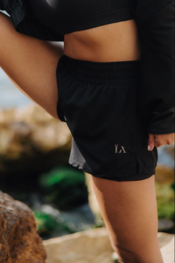 Black Lightweight Performance Shorts