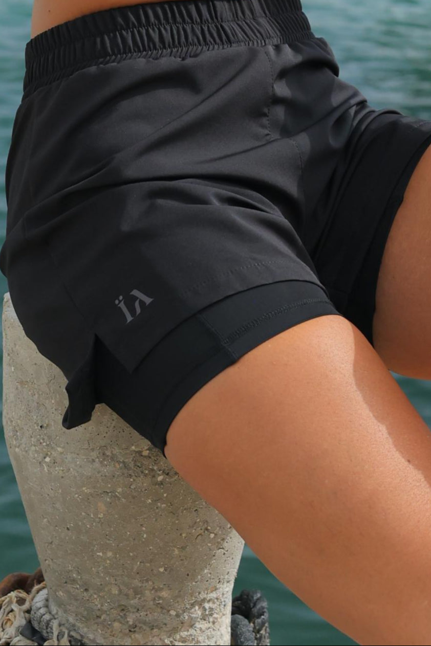 Noir Shorts - Black