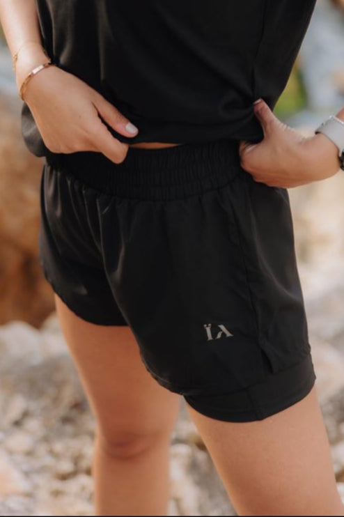 Black Lightweight Performance Shorts